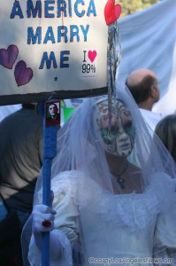 Top Photos and Stories of 2013 - Contemplative Series - Photo taken at Occupy The Rose Parade - an occupier demanding marriage equality. Top Photos and Stories of 2013 - Contemplative Series - Photo taken at Occupy The Rose Parade - an occupier demanding marriage equality.