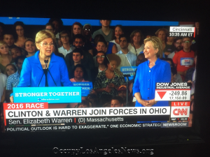 We Will "Repeal Citizens United" Promised Democratic Presumptive Nominee Hillary Clinton and Senator Elizabeth Warren We Will "Repeal Citizens United" Promised Democratic Presumptive Nominee Hillary Clinton and Senator Elizabeth Warren